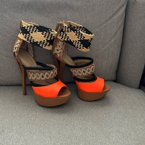 GX by Gwen Stefani leather heels